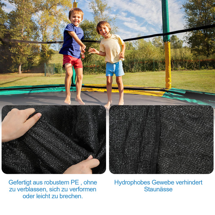 Sonnewelt Trampolin Abdeckung Sonnenschutz Ø 244cm Ø 306cm