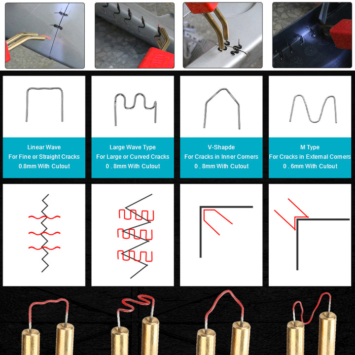 Sonnewelt Kunststoff Schweißgerät Set 220V 50W