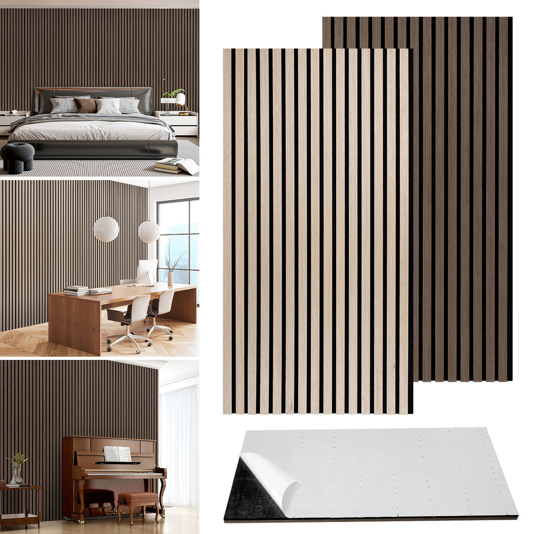 Sonnewelt Akustikpaneele Holz Selbstklebend 120x60cm