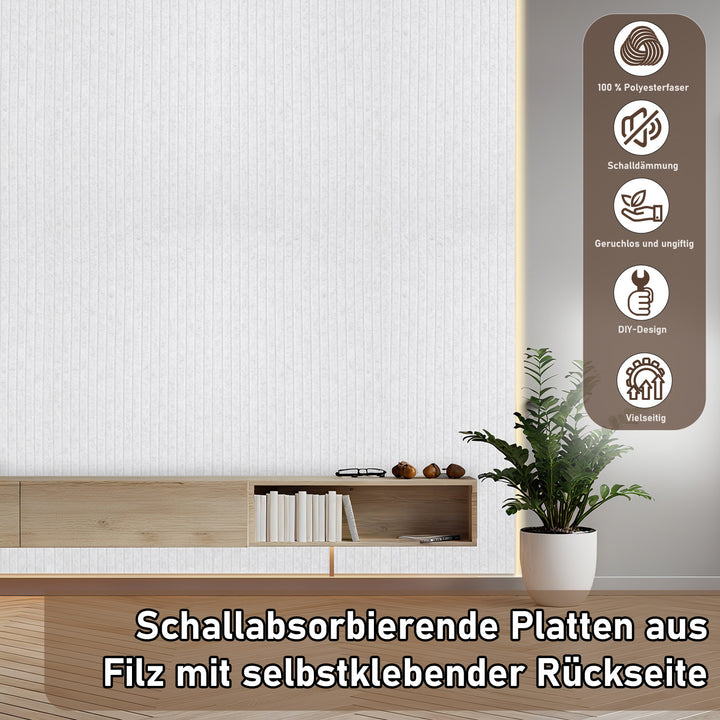 Sonnewelt Akustikplatten Wandakustik 120x60cm 4/8x