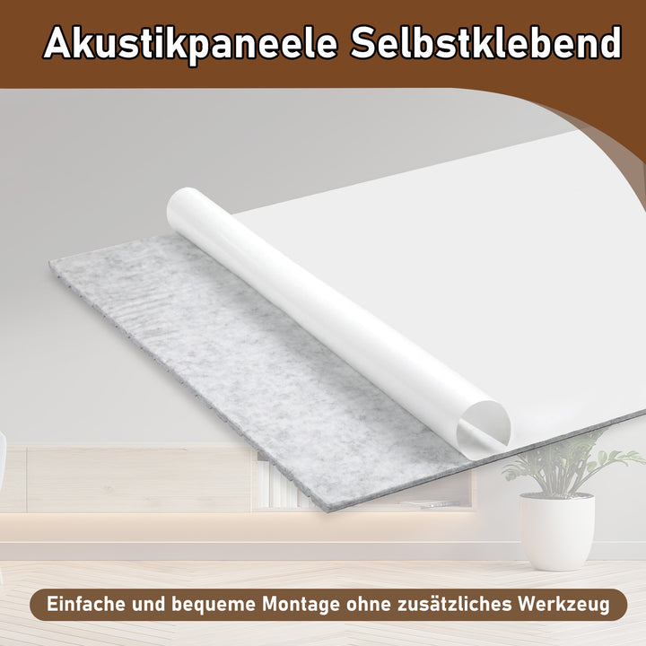 Sonnewelt Akustikplatten Wandakustik 120x60cm 4/8x