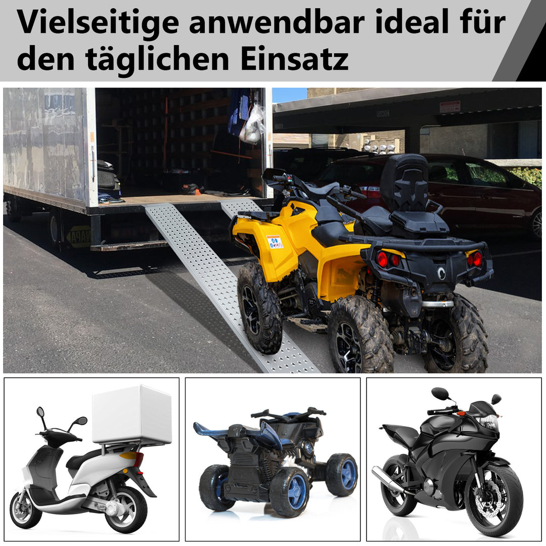 Sonnewelt 2X loading ramp galvanized steel