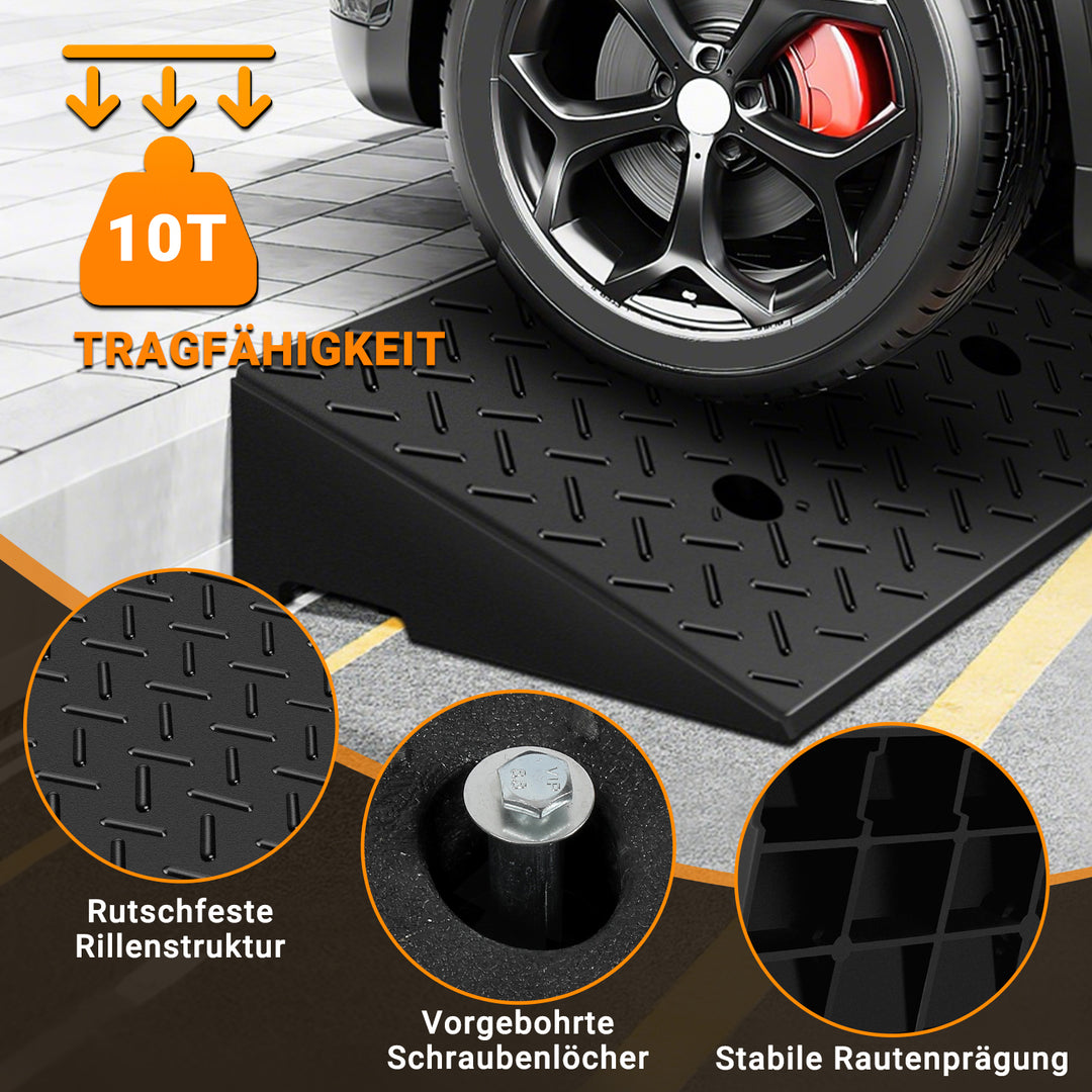 Sonnewelt 2x Auffahrrampe Fahrzeugrampe bis 10T