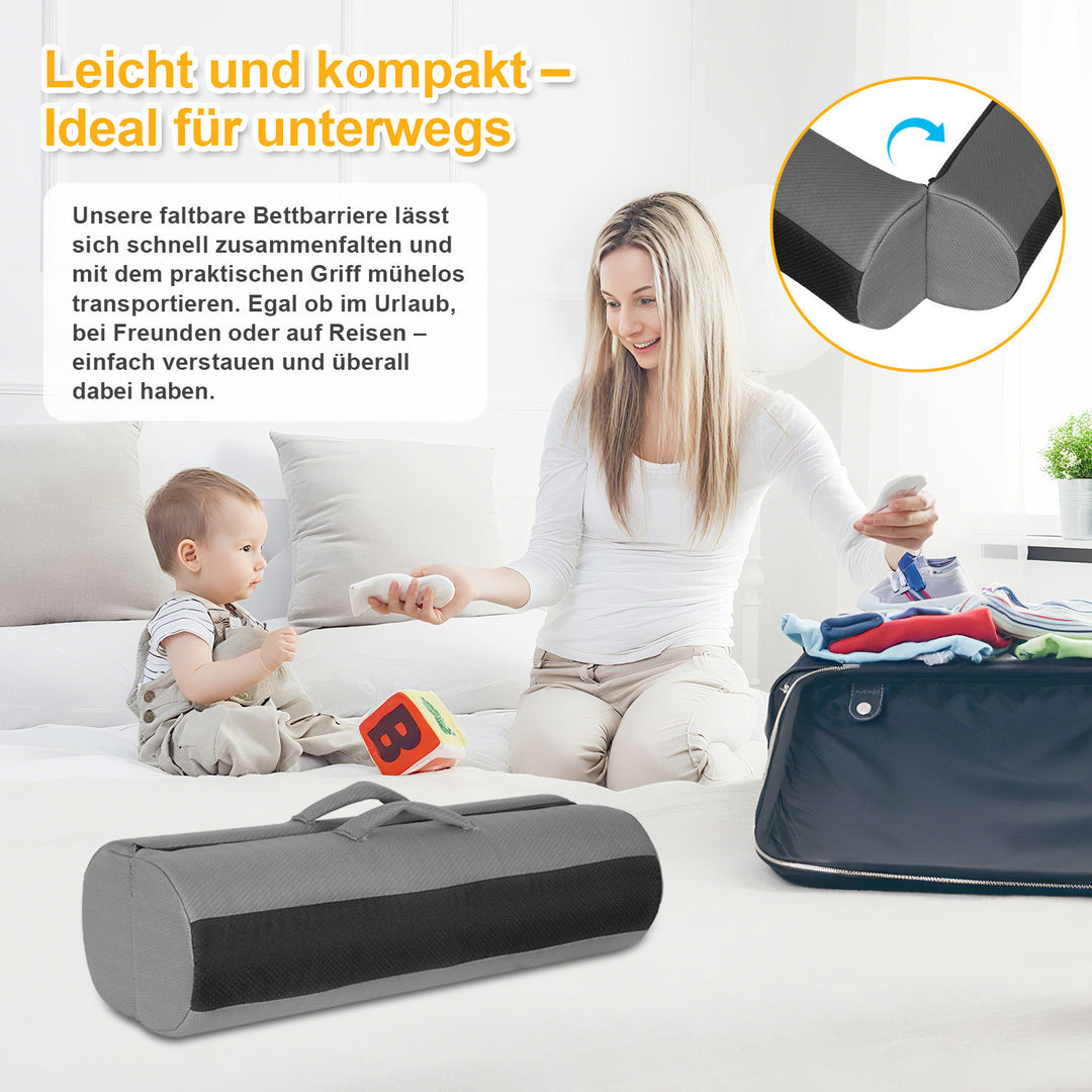 Sonnewelt Bettgitter Kinder Bettschutzgitter Absturzsicherung