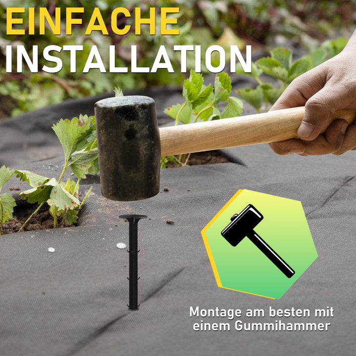 Sonnewelt ground anchor ground anchor made of PP 200 pieces