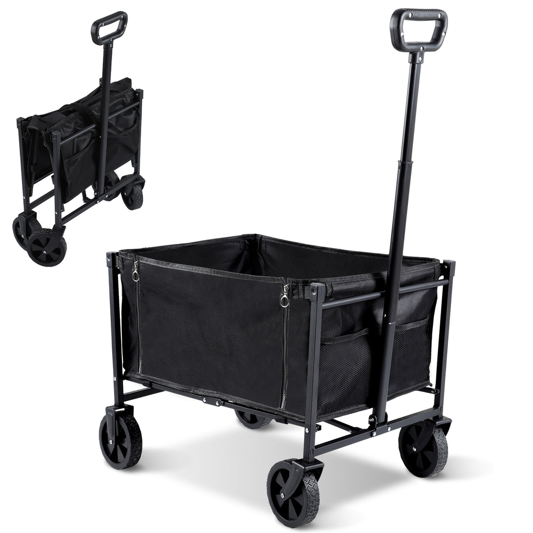 Sonnewelt Faltbar Bollerwagen Transportwagen 60L