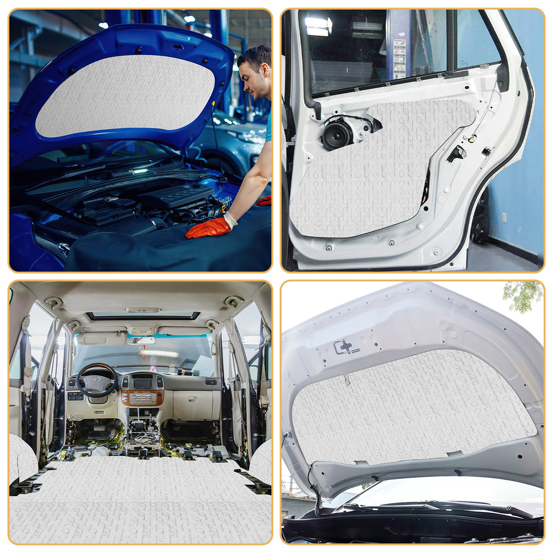 Sonnewelt Dämmmatte Auto Alubutyl Selbstklebend 2m/4m