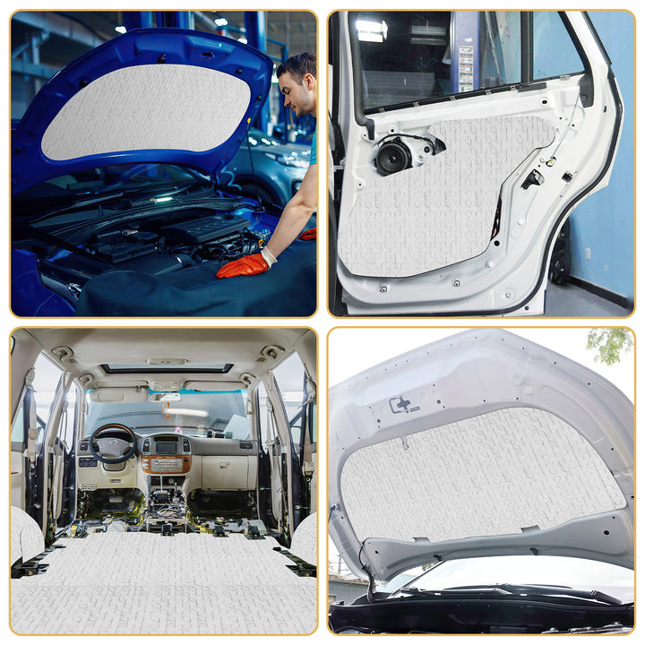 Sonnewelt Dämmmatte Auto Alubutyl Selbstklebend 2m/4m