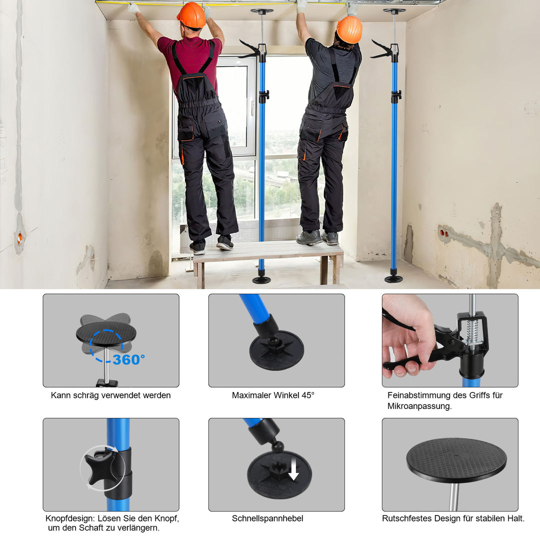 Sonnewelt Deckenstütze Teleskopstütze bis 50 kg 115-290cm