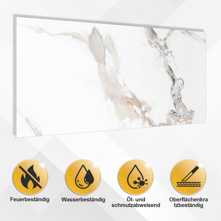 Sonnewelt Wandpaneele Dekorationsplatten Marmor 120x60cm 4x