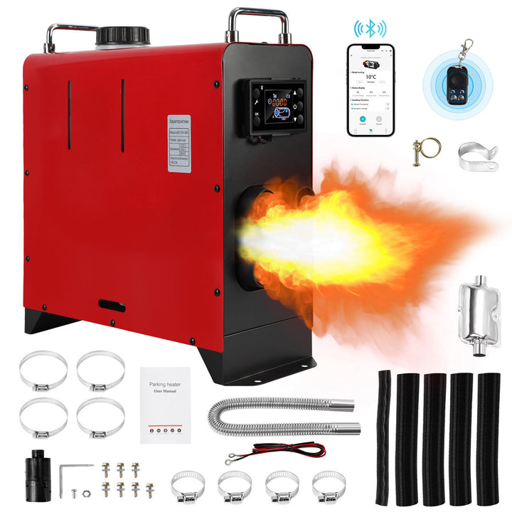 Sonnewelt 12V 8KW Luft Dieselheizung Standheizung Auto mit Bluetooth APP
