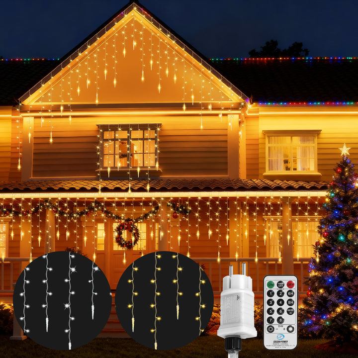 Eiszapfen Lichterkette