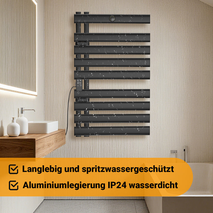 Sonnewelt Elektrisch Handtuchhalter Badheizkörper Wandbehang 425W
