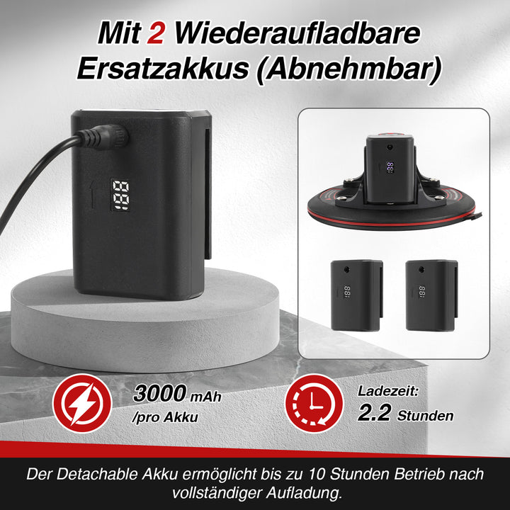 Sonnewelt Elektrischer Vakuumheber 8 Zoll Tragkraft 200kg