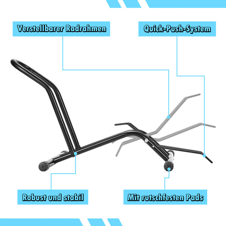 Sonnewelt 2 in 1  Fahrradständer 16 bis 29 Zoll
