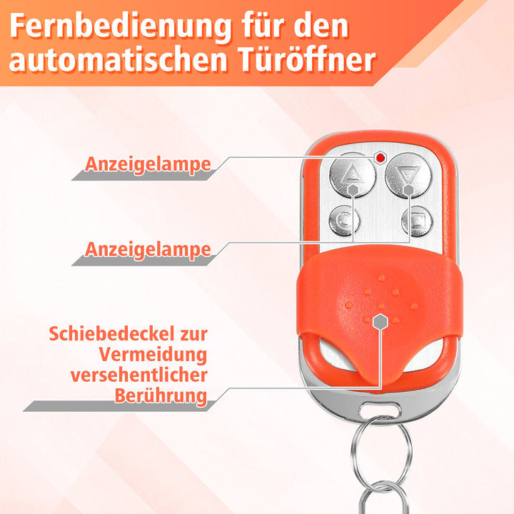 Sonnewelt Fernbedienung für Schiebetorantrieb Flügeltorantrieb 2 Stück