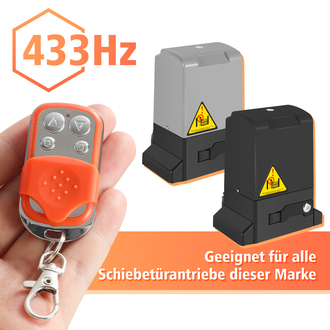 Sonnewelt Fernbedienung für Schiebetorantrieb Flügeltorantrieb 2 Stück
