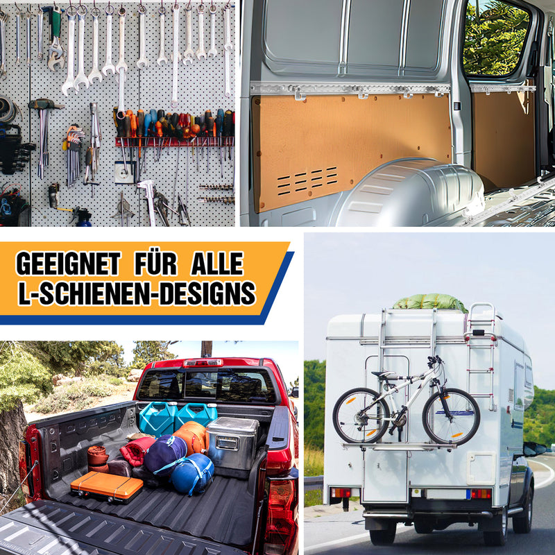 Sonnewelt 10x Fitting für Airlineschiene Endbeschlag