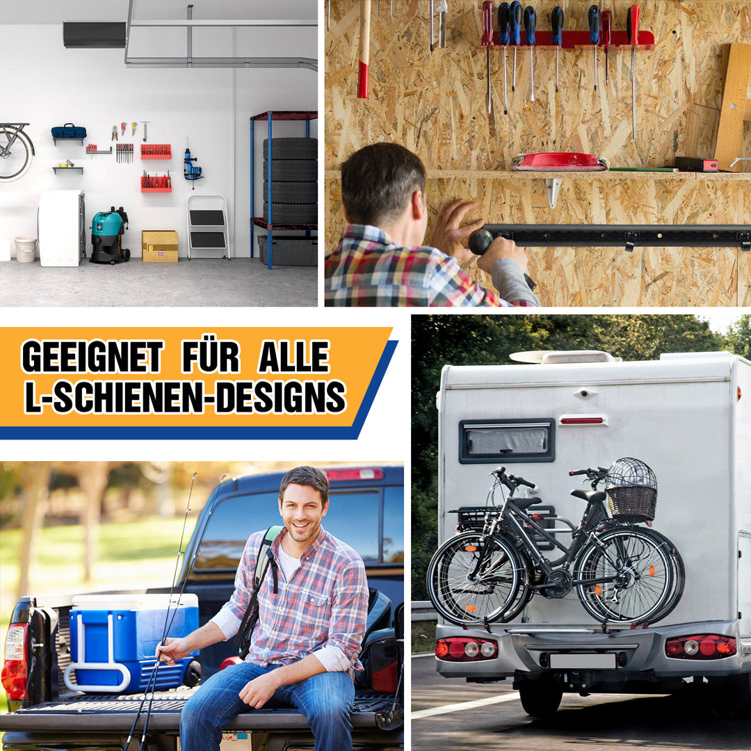 Sonnewelt 10x Fitting für Airlineschiene Endbeschlag