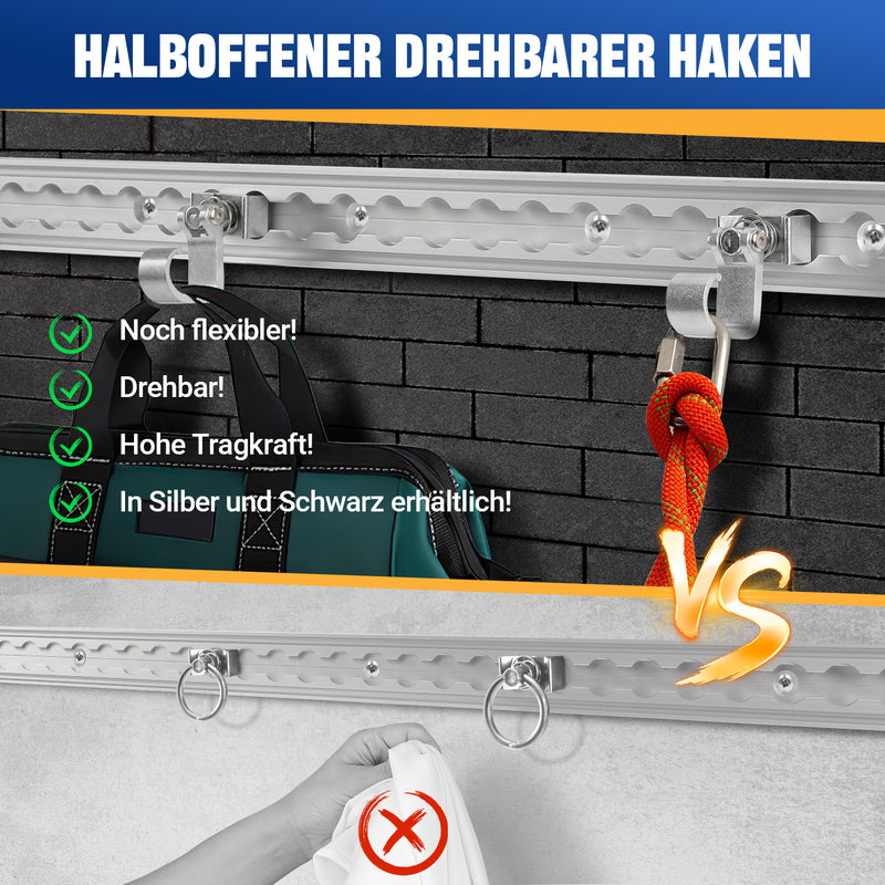 Sonnewelt 10x Fitting für Airlineschiene Endbeschlag