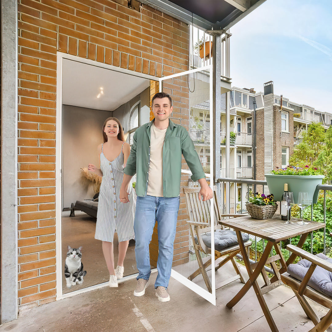 Sonnewelt Insektenschutz Fliegengitter Tür Alu