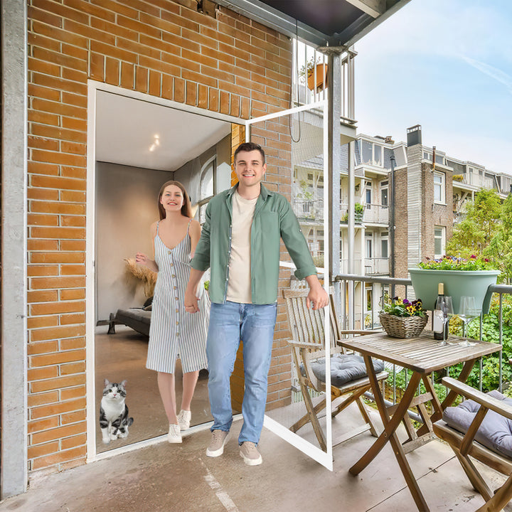 Sonnewelt Insektenschutz Fliegengitter Tür Alu