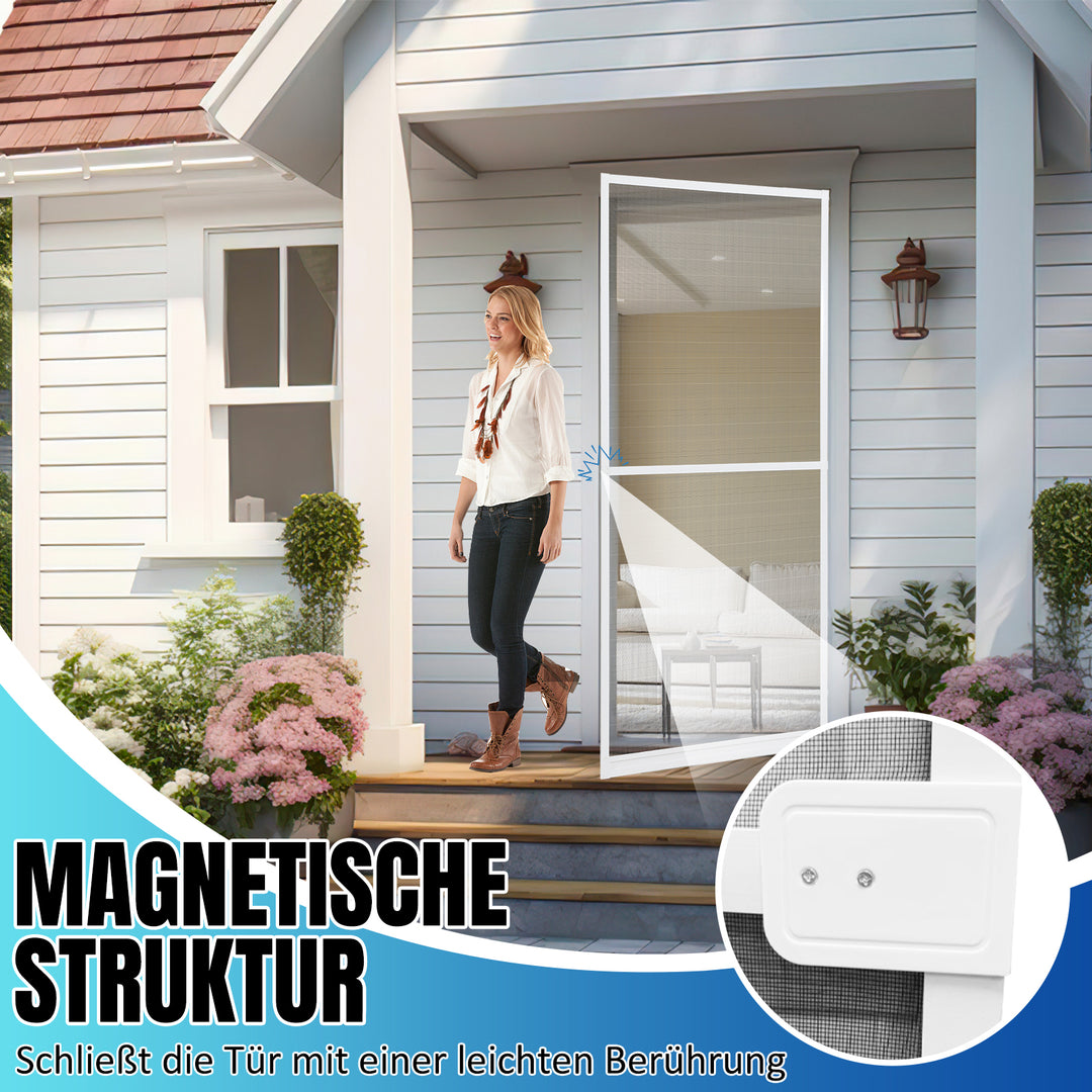 Sonnewelt Insektenschutz Fliegengitter Tür Alu
