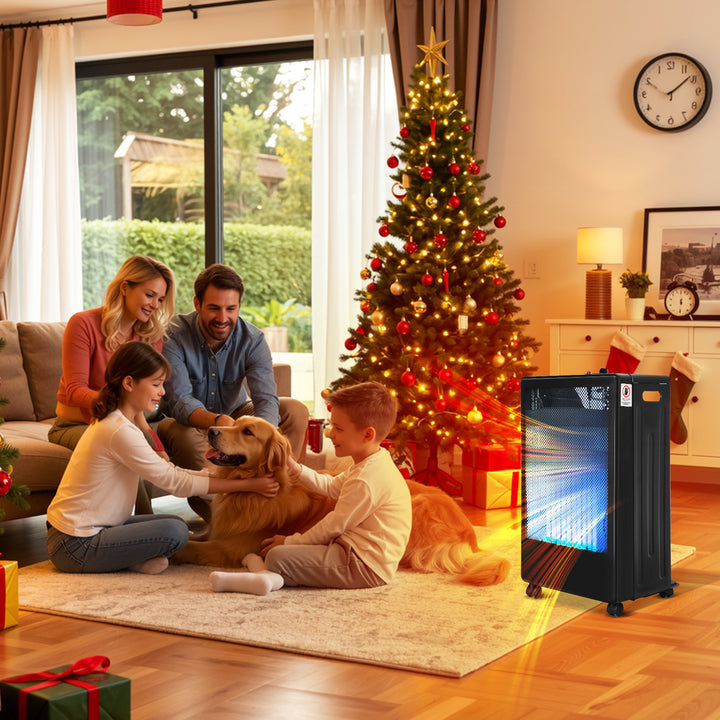 Sonnewelt Gasheizung 3800W Gasheizer für Gasflaschen Faltbarer mit EU Adapter