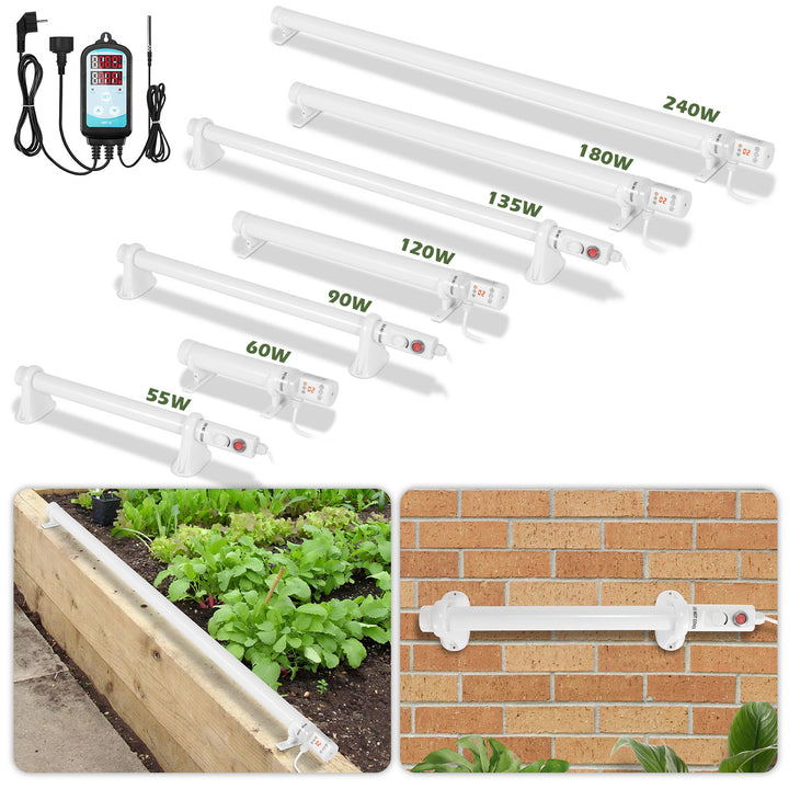 Sonnewelt Gewächshausheizung Elektrische Heizung für Gewächshäus