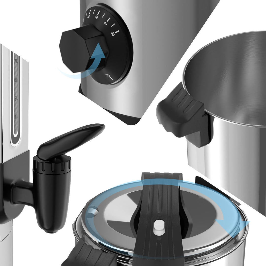 Sonnewelt hot water dispenser mulled wine cooker 8L