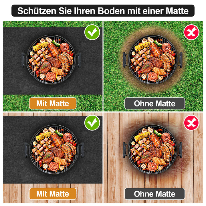 Sonnewelt BBQ Matte Grillteppich