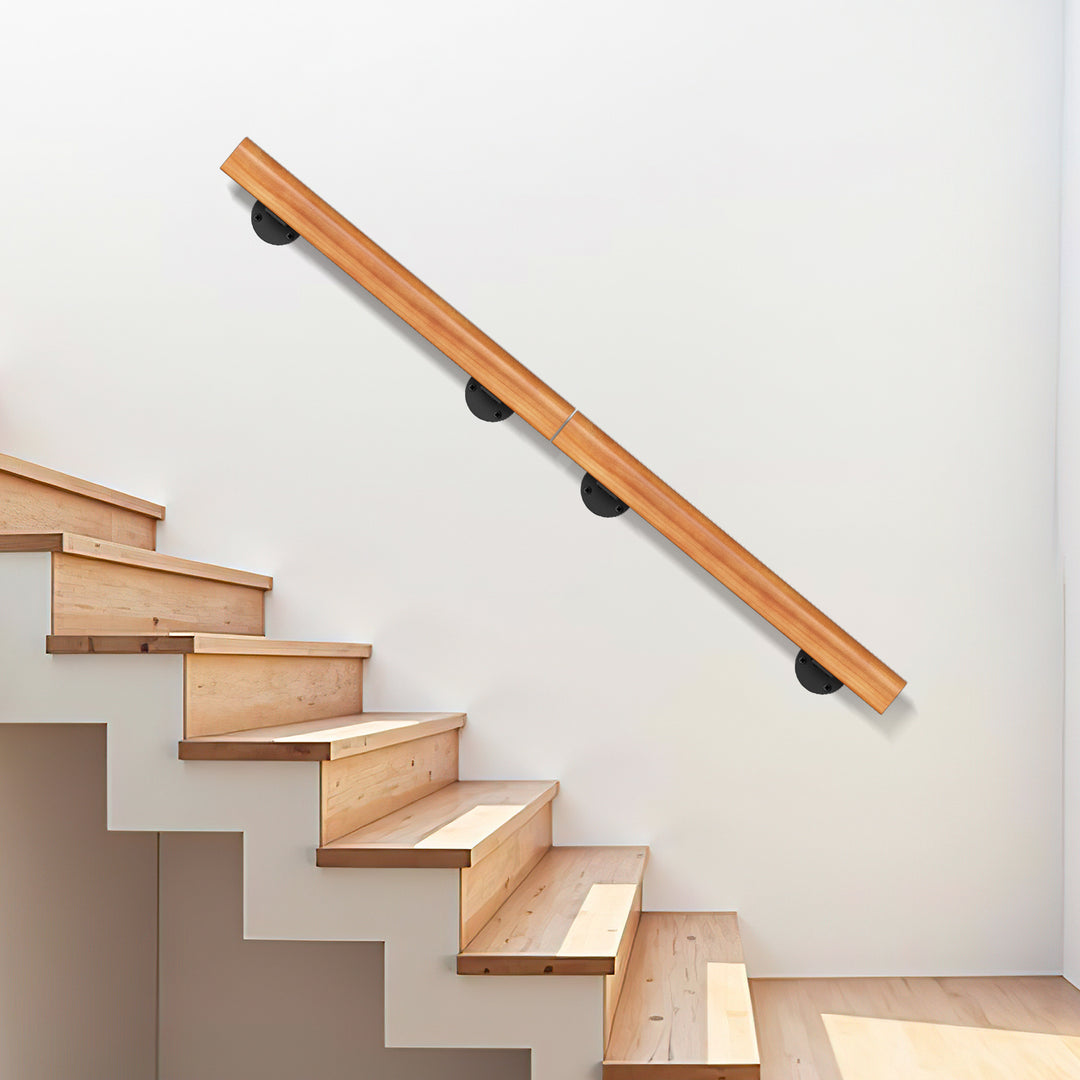 Sonnewelt Handlauf Treppengeländer Kiefernholz Halbrunde Wood