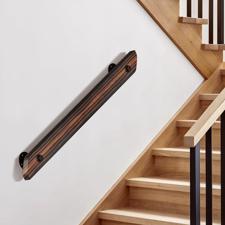 Sonnewelt Handlauf Treppengeländer Kiefernholz 60cm-200cm Brown