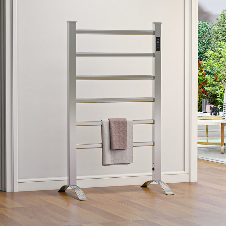 Sonnewelt Handtuchwärmer Elektrisch Heizkörper Wandmontiert und Standgerät 100W