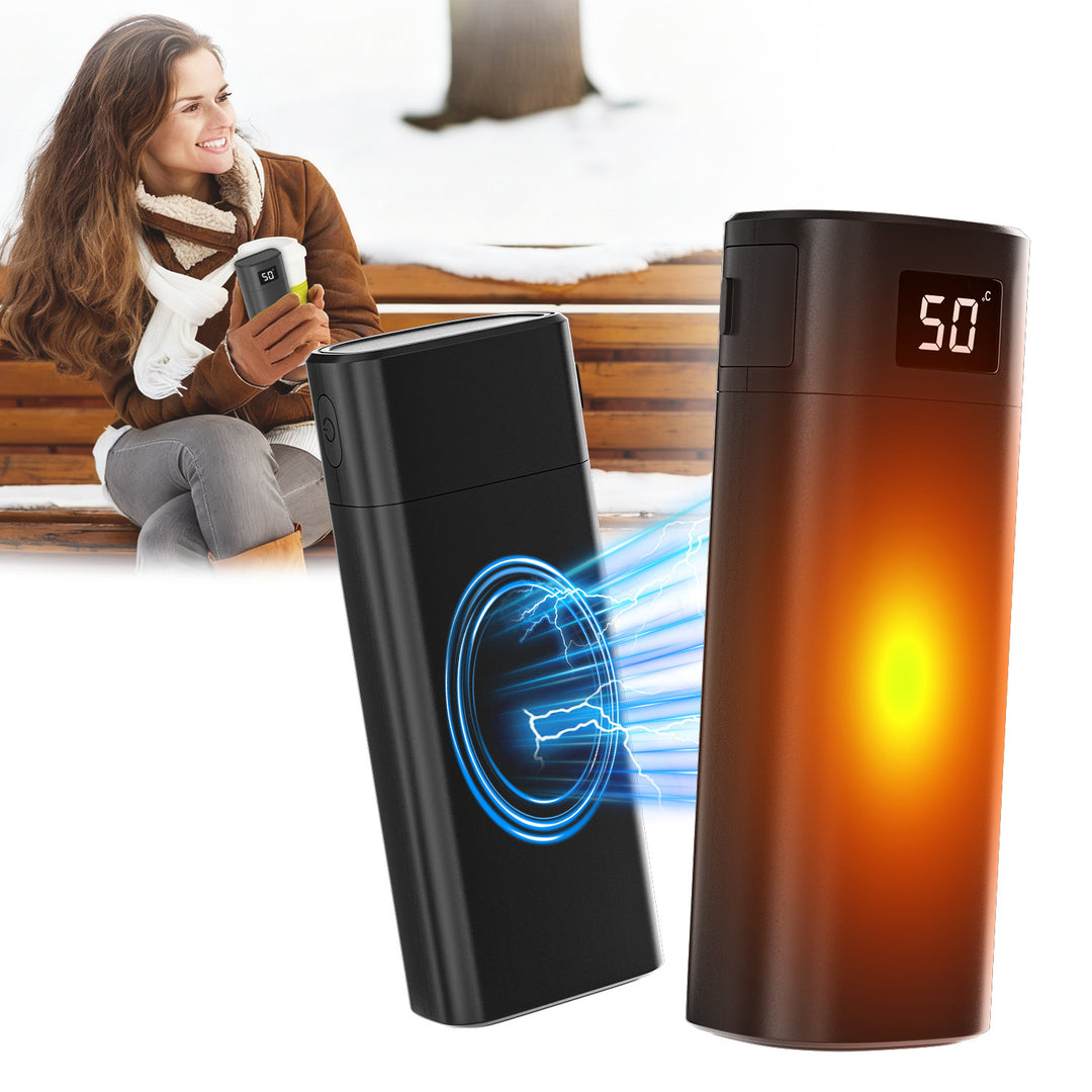 Sonnewelt 2x Set Handwärmer Elektrisch Taschenwärmer USB