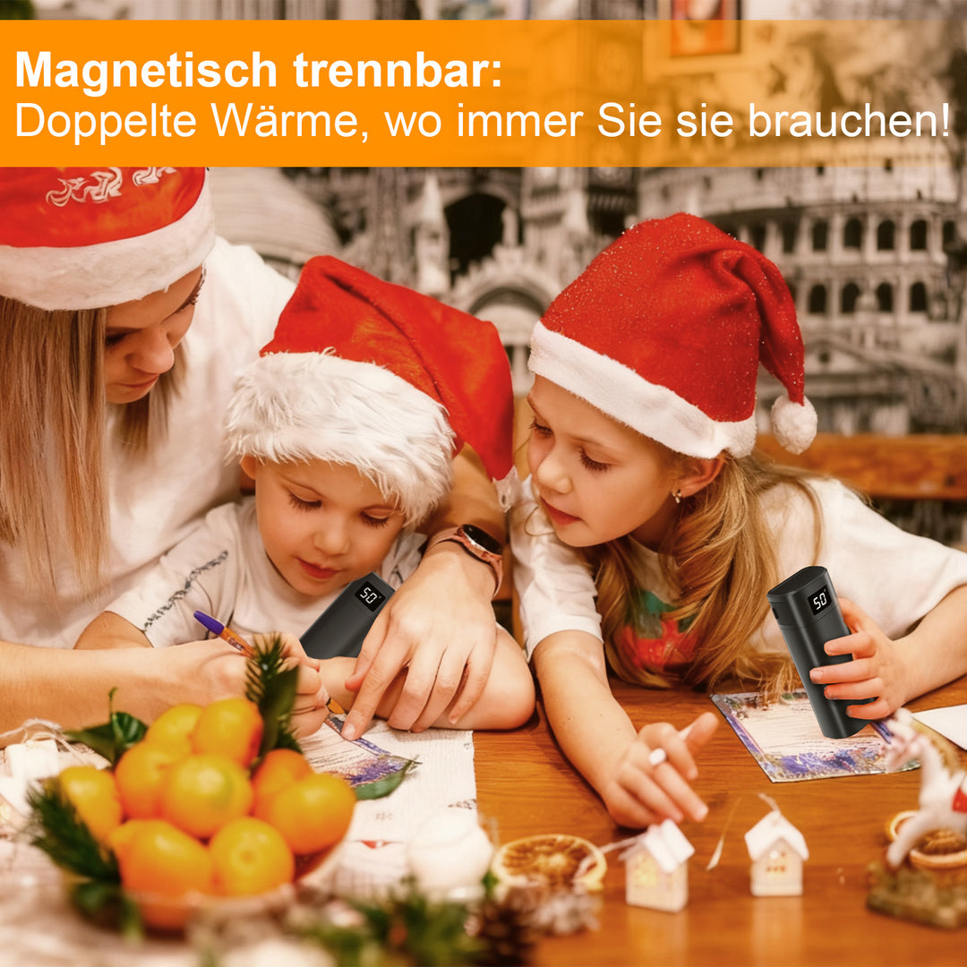 Sonnewelt 2x Set Handwärmer Elektrisch Taschenwärmer USB