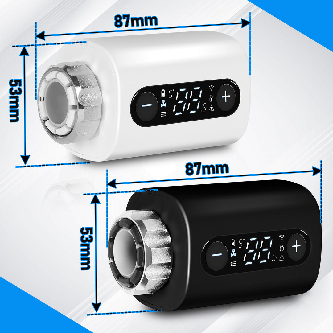 Sonnewelt Heizkörperthermostat Thermostatisches Heizkörperventil mit Ersatzkopf