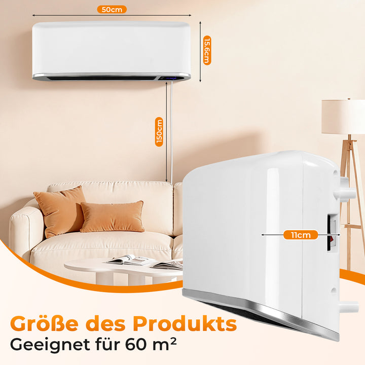 Sonnewelt Heizlüfter Keramik Wandheizung APP 2000W