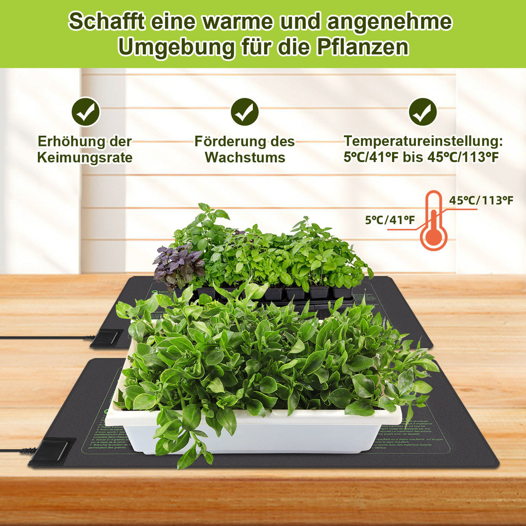 Sonnewelt Heating Mat Plants 27W/55W with Thermostat