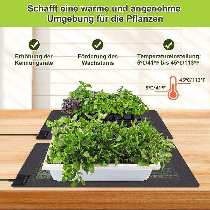 Sonnewelt Heating Mat Plants 27W/55W with Thermostat