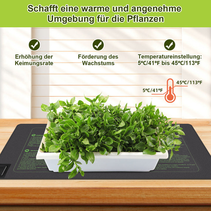 Sonnewelt Heating Mat Plants 27W/55W with Thermostat