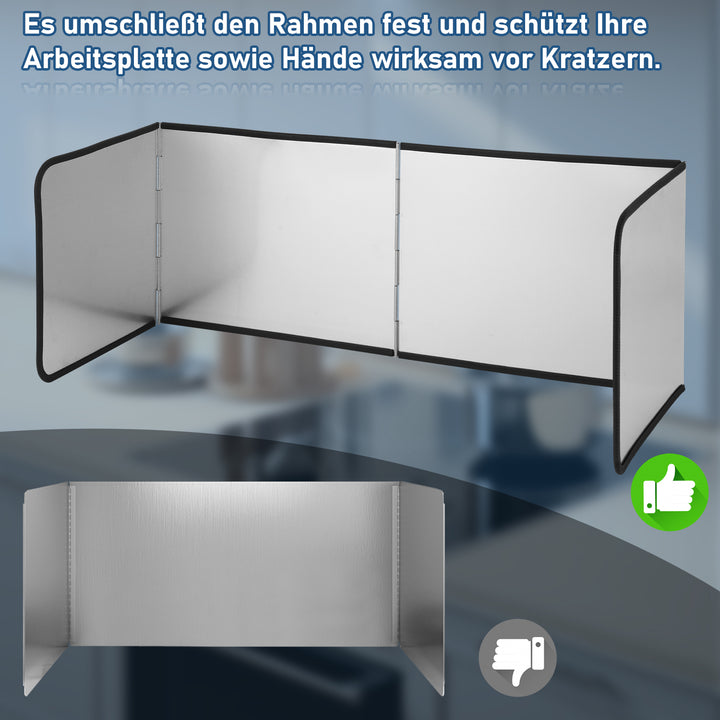 Sonnewelt Herd-Spritzschutz Spritzschutzgerät Faltbares