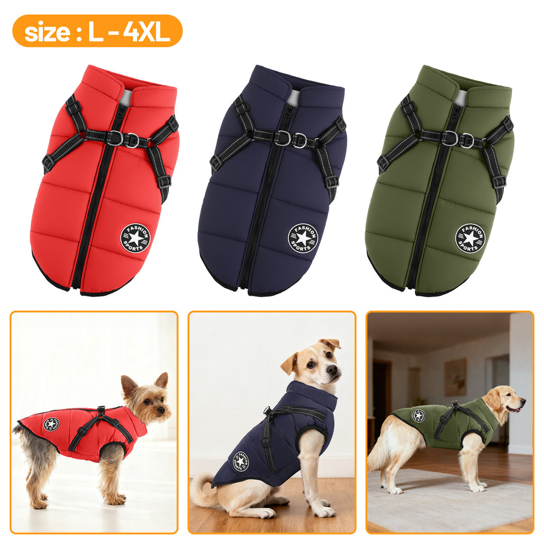 Sonnewelt Hundemantel Hundeweste Hundejacke Wintermantel