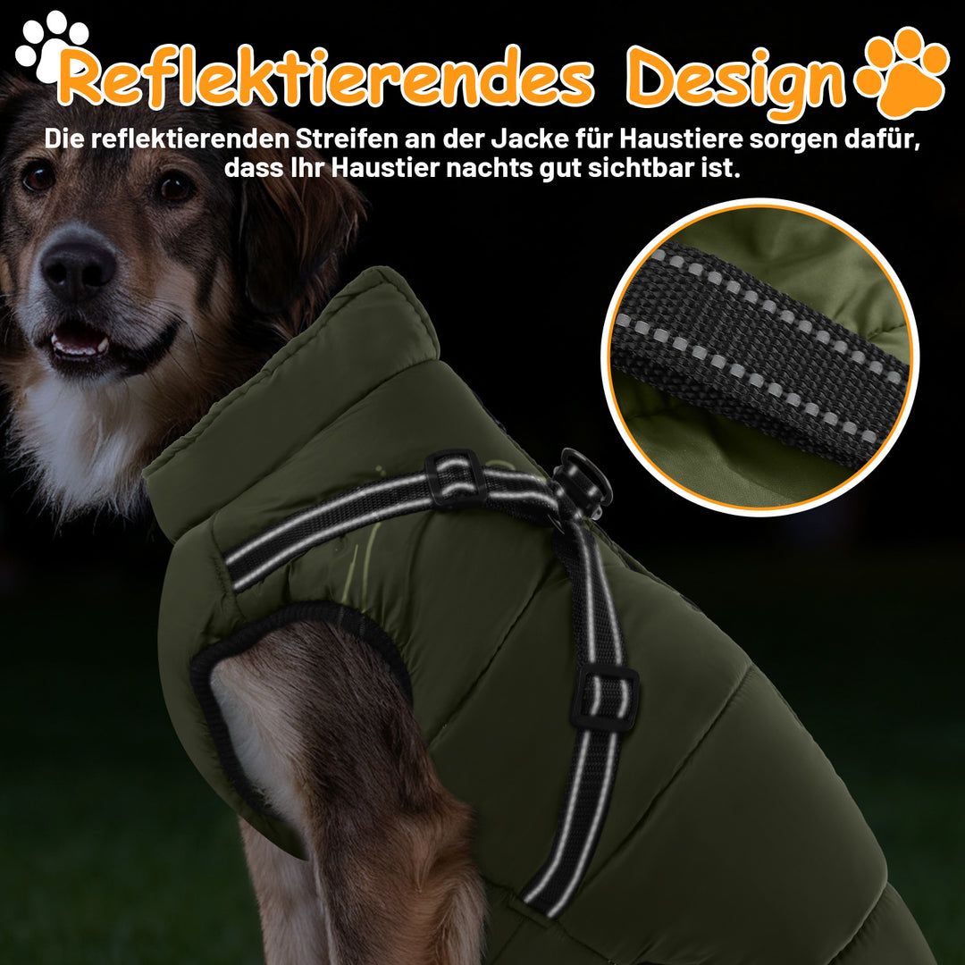 Sonnewelt Hundemantel Hundeweste Hundejacke Wintermantel