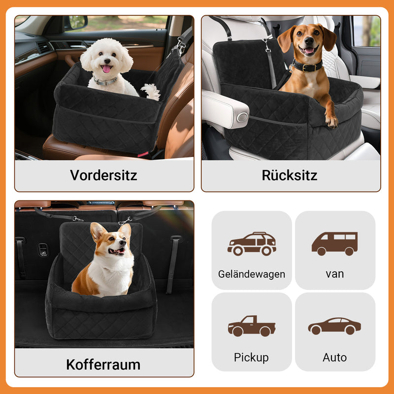 Sonnewelt Hundesitz Auto Hundeautositz bis 50kg