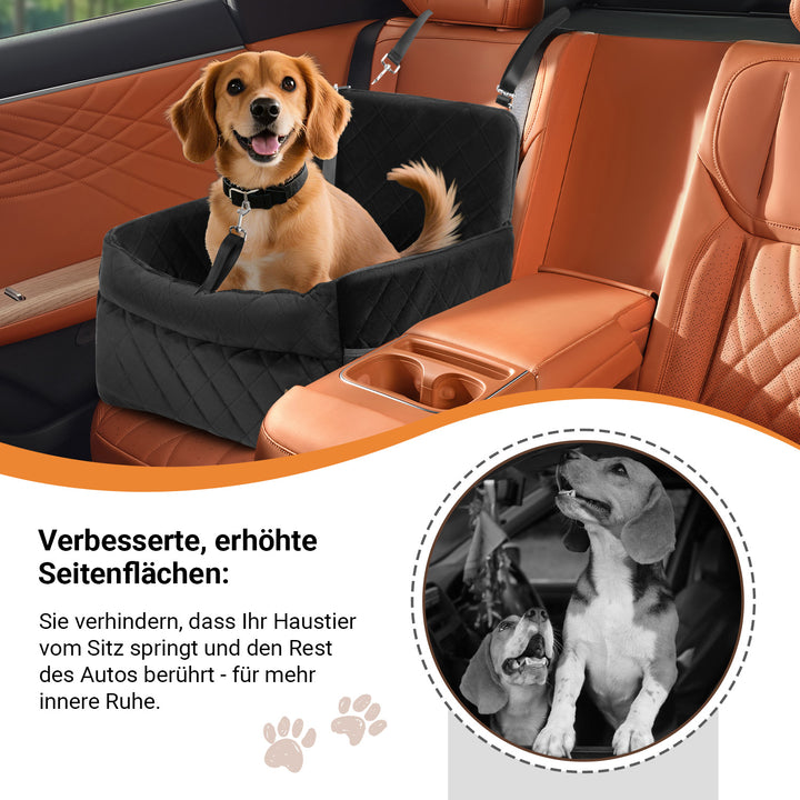 Sonnewelt Hundesitz Auto Hundeautositz bis 50kg