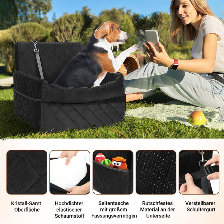 Sonnewelt Hundesitz Auto Hundeautositz bis 50kg