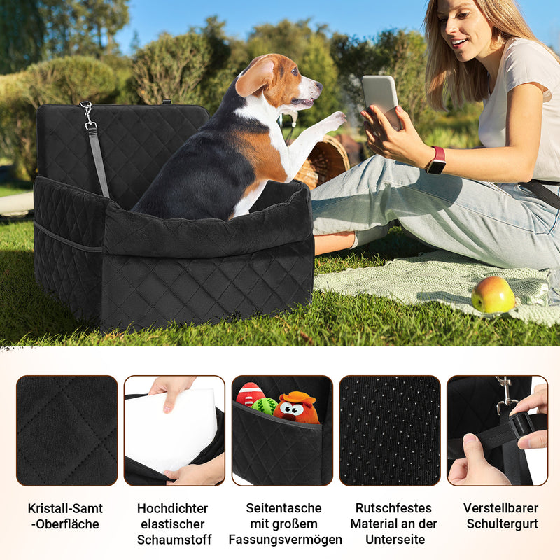 Sonnewelt Hundesitz Auto Hundeautositz bis 50kg