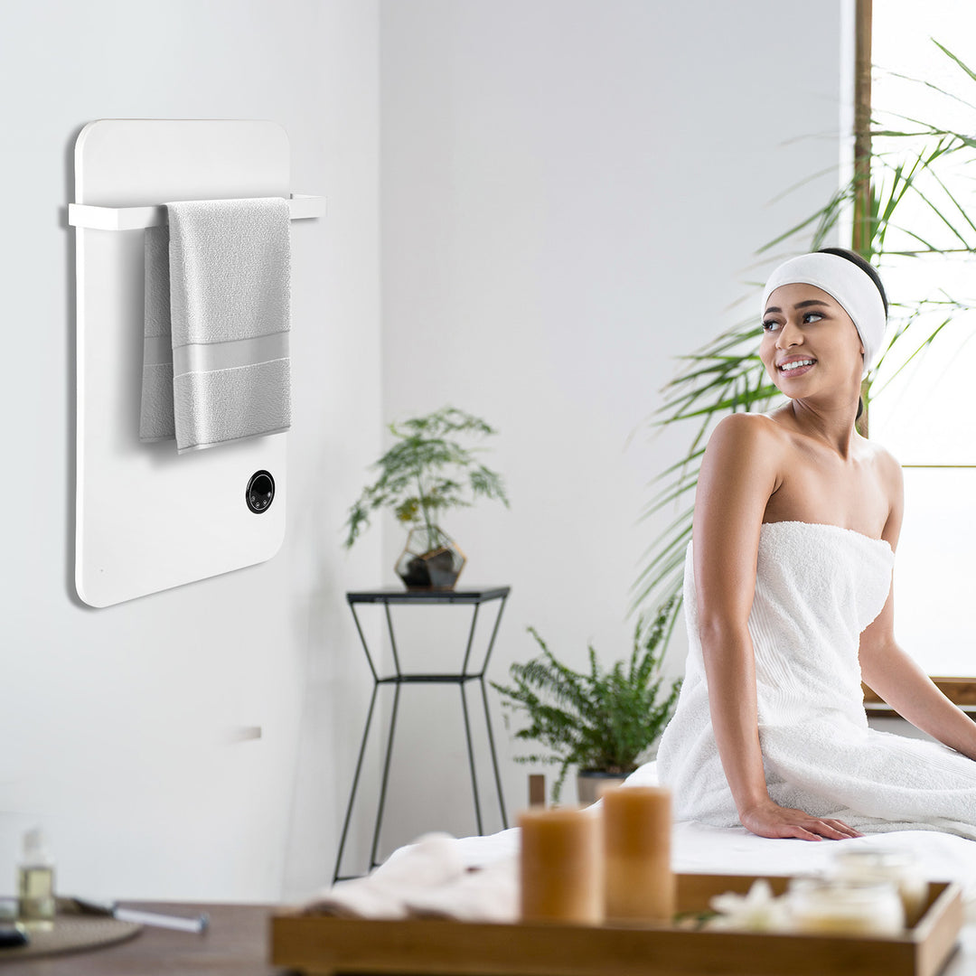Sonnewelt Infrarotheizung Handtuchhalter Thermostat 400W/600W