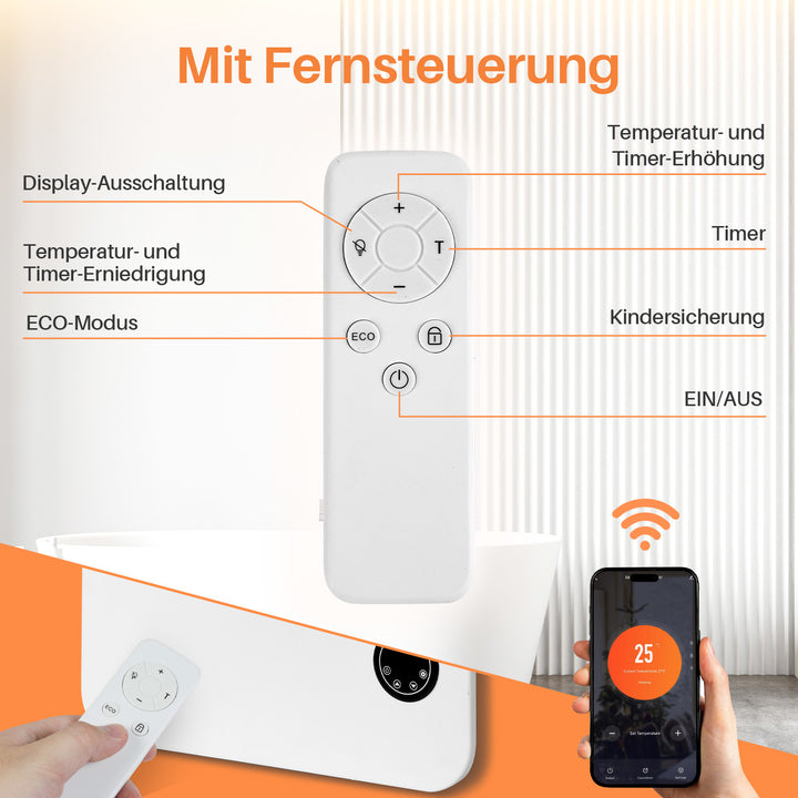 Sonnewelt Infrarotheizung Handtuchhalter Thermostat 400W/600W